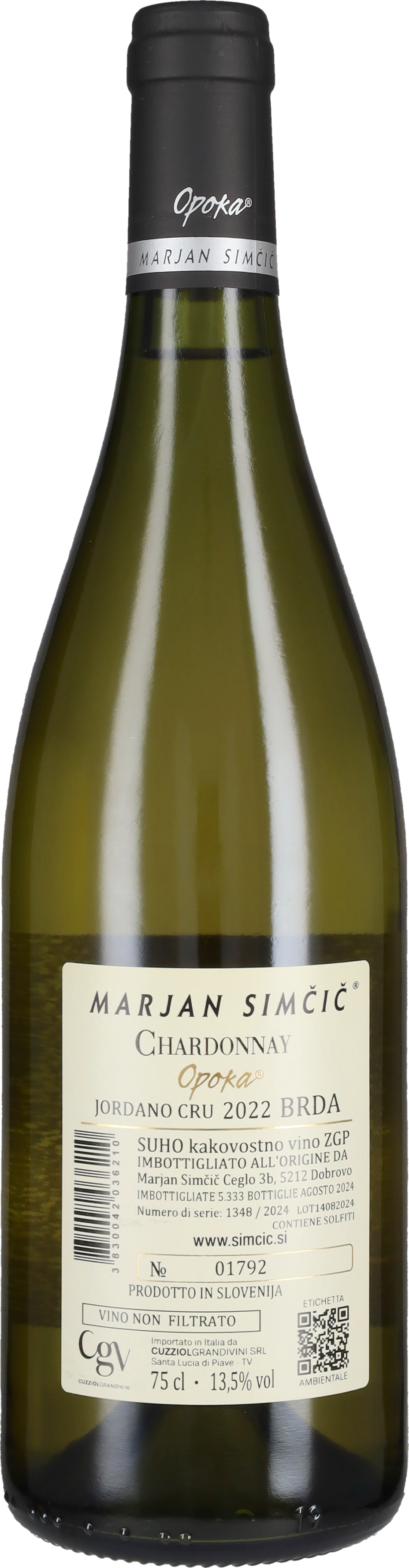 Simcic Marjan Chardonnay 'Opoka' Marjan Simcic 2024