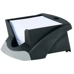 DURABLE Zettelbox schwarz/grau inkl. 500 Notizzetteln