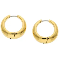 Boccia 05096-02 Damen-Creolen Titan Ohrringe Goldfarben