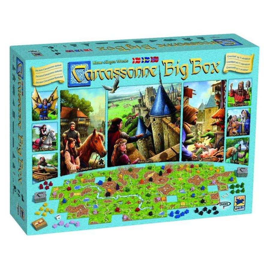 Enigma Carcassonne (Dänisch, 2 - 6 Spieler) (MDG031)