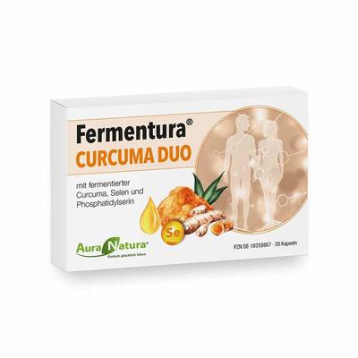 Auranatura Fermentura Curcuma Duo Kapseln 30 St