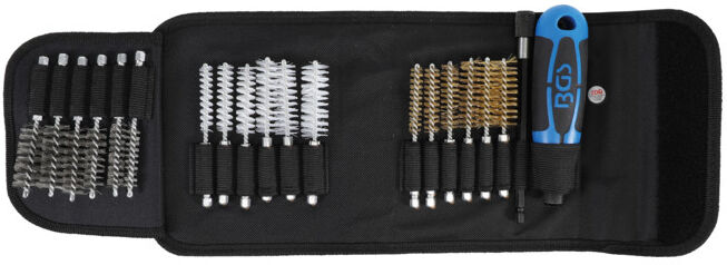Jeu de brosses 20 pièces BGS ; BGS technic (379)