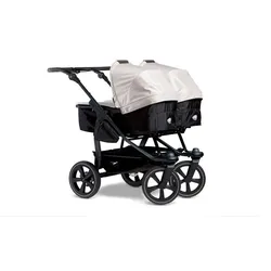 tfk Zwillingswagen Duo 2 Sand Aluminium Beige