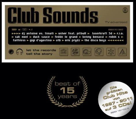 Various - Club Sounds-Best of 15 Years - Preis vom 10.10.2026 11:48:34 h
