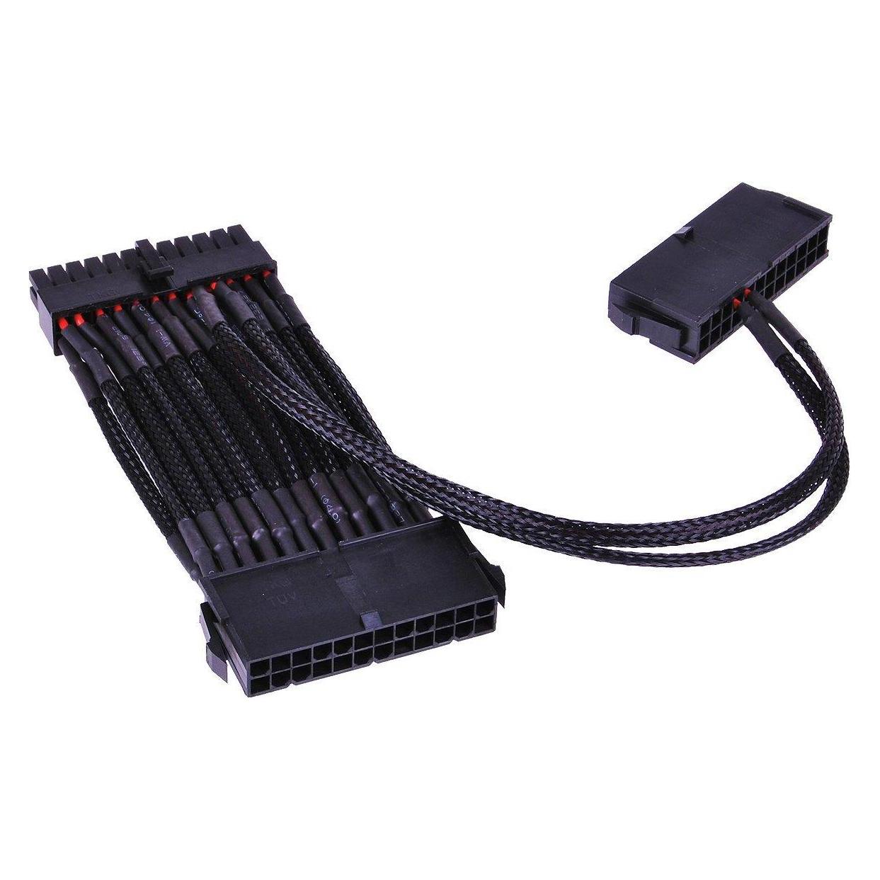 Alphacool Dual 24-Pin Netzteil Starterkabel (2x24-Pin auf 1x24-Pin) (24 pin ATX) (18732)