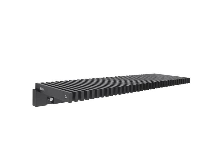 Fritz Hansen Cutter Hutablage Schwarz lackierte Eiche