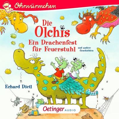 Die Olchis. Ein Drachenfest für Feuerstuhl und andere Geschichten - Erhard Dietl, Audio, 9783837364781