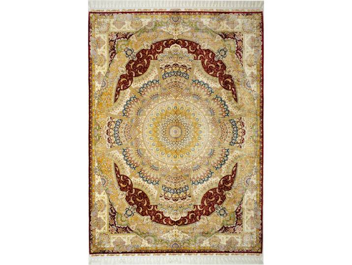Hereke Seide Teppich 189x281 Handgeknüpft Orientteppich Seide