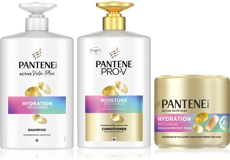 Pantene Pro-V Active Nutri Plex Hydration Recharge ensemble pour fortifier les cheveux
