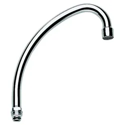 HU-Auslauf 13073 Ausladung 185mm für Küchen-Standbatterien 1/2" chrom