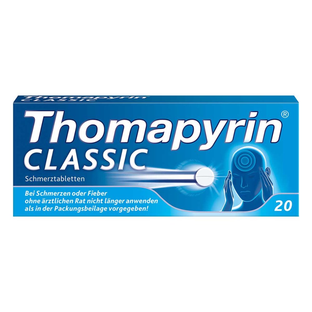 A. Nattermann & Cie GmbH Thomapyrin® CLASSIC Kopfschmerztabletten 03046735