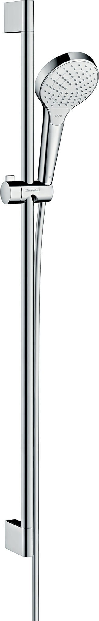 Hansgrohe Croma Select S Vario douche ensemble 26572400 blanc-chrome, 90 cm douche Unica Croma