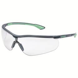 uvex sportstyle planet 9193395 Schutzbrille inkl. UV-Schutz Grau, Grün EN 166:2001, EN 170:2002