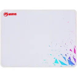 Marvo CM310WH 3in1 Gaming Keyboard, Mouse and Mouse Pad Combo - White (Eng. Int., Kabelgebunden), Tastatur, Weiss