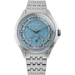 Holzkern Herrenuhr Quarz Silverstrand Sand/Silberfarben LE