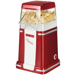 UNOLD Popkornmaker 48525 900 Watt rot-metallic/silber