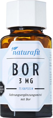 NaturaFit GmbH NATURAFIT Bor 3 mg Kapseln 27.9 g 11731936