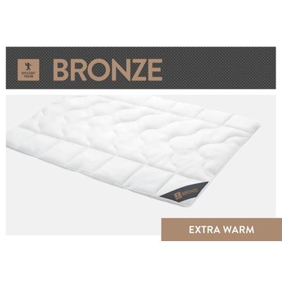 Baumwollbettdecke SPESSARTTRAUM "Bronze", weiß, B:135cm L:200cm, Bettdecken Bezug: 100% Baumwolle. Bettdecken Füllung: 100% Polyester, Bettdecken, hergestellt in Deutschland, allergikerfreundlich