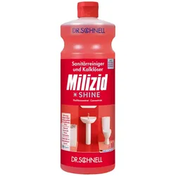 Dr. Schnell Milizid Shine Konzentrat 1 L Sanitärreiniger Sanitärreiniger mit Konservierer