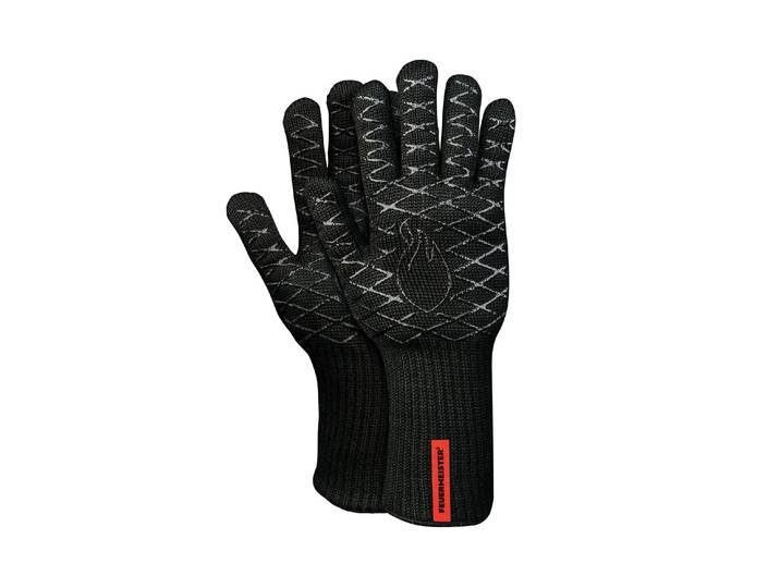 Grillhandschuhe Feuermeister Premium BBQ Schwarz, Grösse 10 , schwarz, Topflappen, Grillhandschuhe