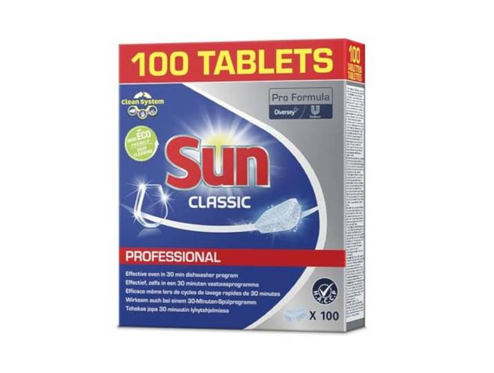 Sun Professional Citrus Classic CO:NL Lot de 100 tablettes pour lave-vaisselle