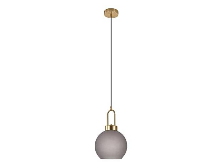 House Nordic Luton Hängelampe - kugelförmig - 150 cm Stoffkordel -Goudkleurig