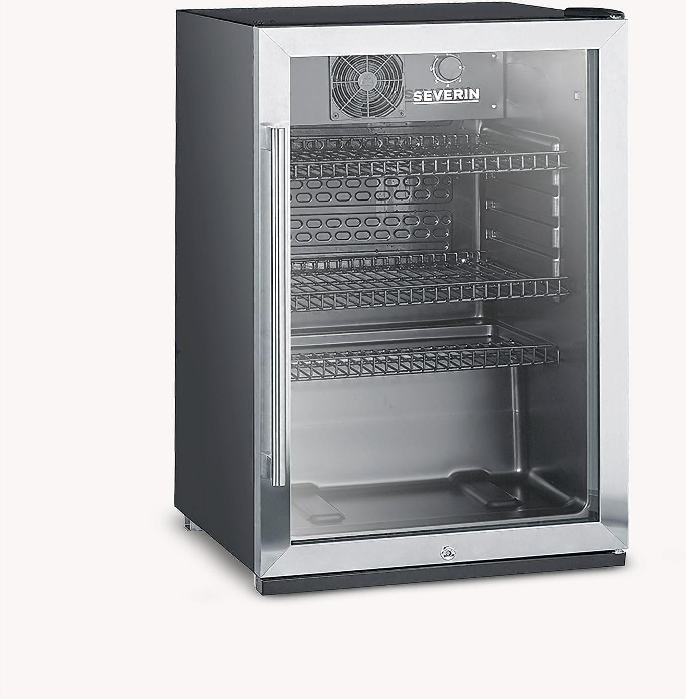 Severin FKS 8840 flessenkoeler, 118 liter, zilver