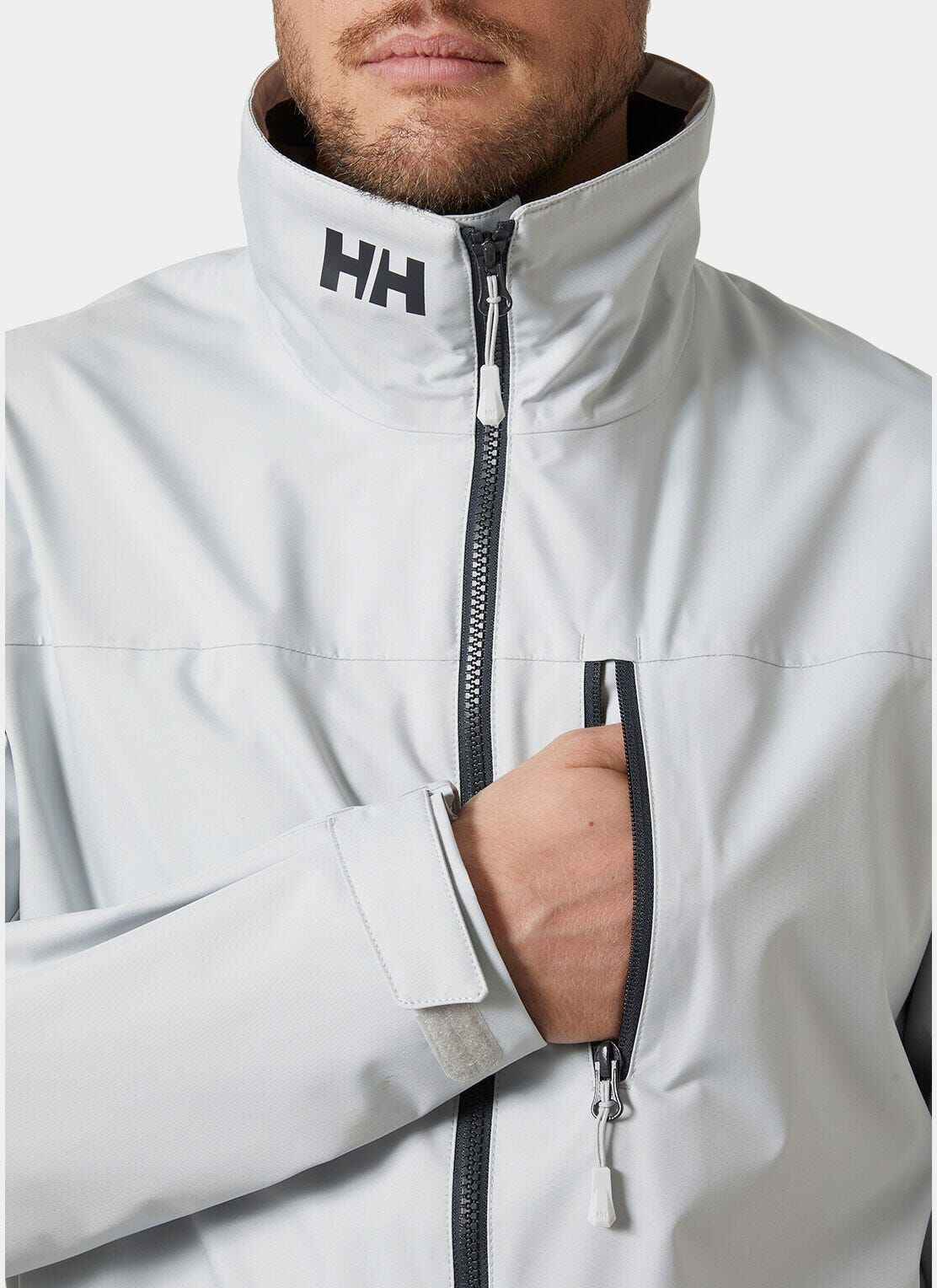 Helly Hansen Men’s Crew Jacket 2.0 - Grey - S