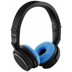 Polsterset Pioneer HDJ-S7 - VELOUR - Sky, Kopfhörer Ersatzteile, Blau