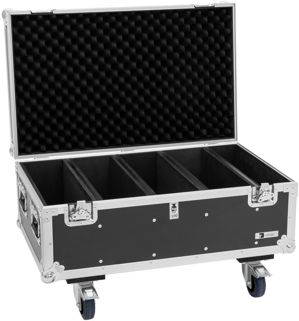 Roadinger Flightcase 4x Led Strobe Smd Pro