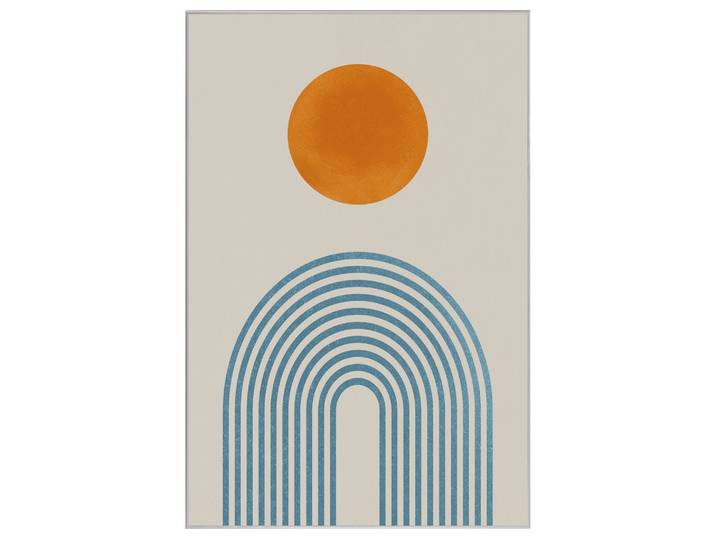 Bild mit Rahmen Orange Dot image LAND