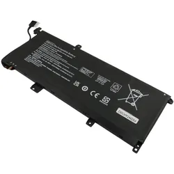 Avizar BAT-54037 Akku (3600 mAh), Notebook Akku, Schwarz