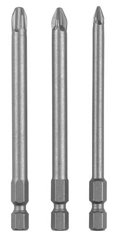 Bosch Accessories 2609255966 Kreuzschlitz-Bit PH 1, PH 2, PH 3 E 6.3 3St.