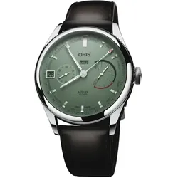 Oris Artelier Calibre 113 43mm Lederband Grün Herrenuhr 01 113 7806 4057-07 5 22 96FC
