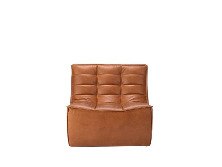 Ethnicraft N701 Sessel Läder old saddle