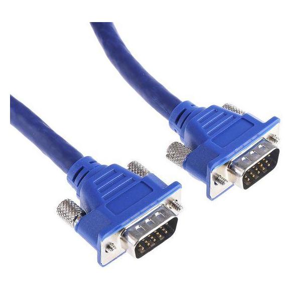 RS PRO VGA-Kabel Blau, Male / Male, 5m (5 m) (6659554)