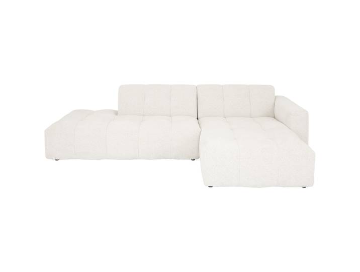 Sofa Noeva Stoff und Holz (Waldkiefer) offwhite B 293 T 171 cm - Sofa