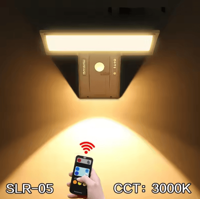 Inspire Picks 90LED Solar Motion Sensor Security Flood Light Waterproof Outdoor Garden Light With 3 Colors & 4 Modes warm White
