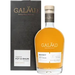 Französischer Whisky - Galaad - Finish ex fût de Rum - Etui - 0.7L