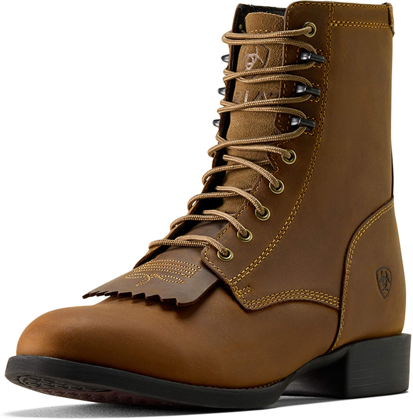 Men's Heritage Lacer Boots in Distressed Brown, Size: 7 D / Medium by Ariat