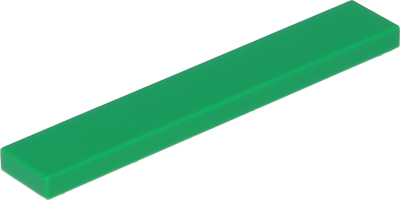 Lego 1x6 Fliesen 6636 - 250 Stück Grün