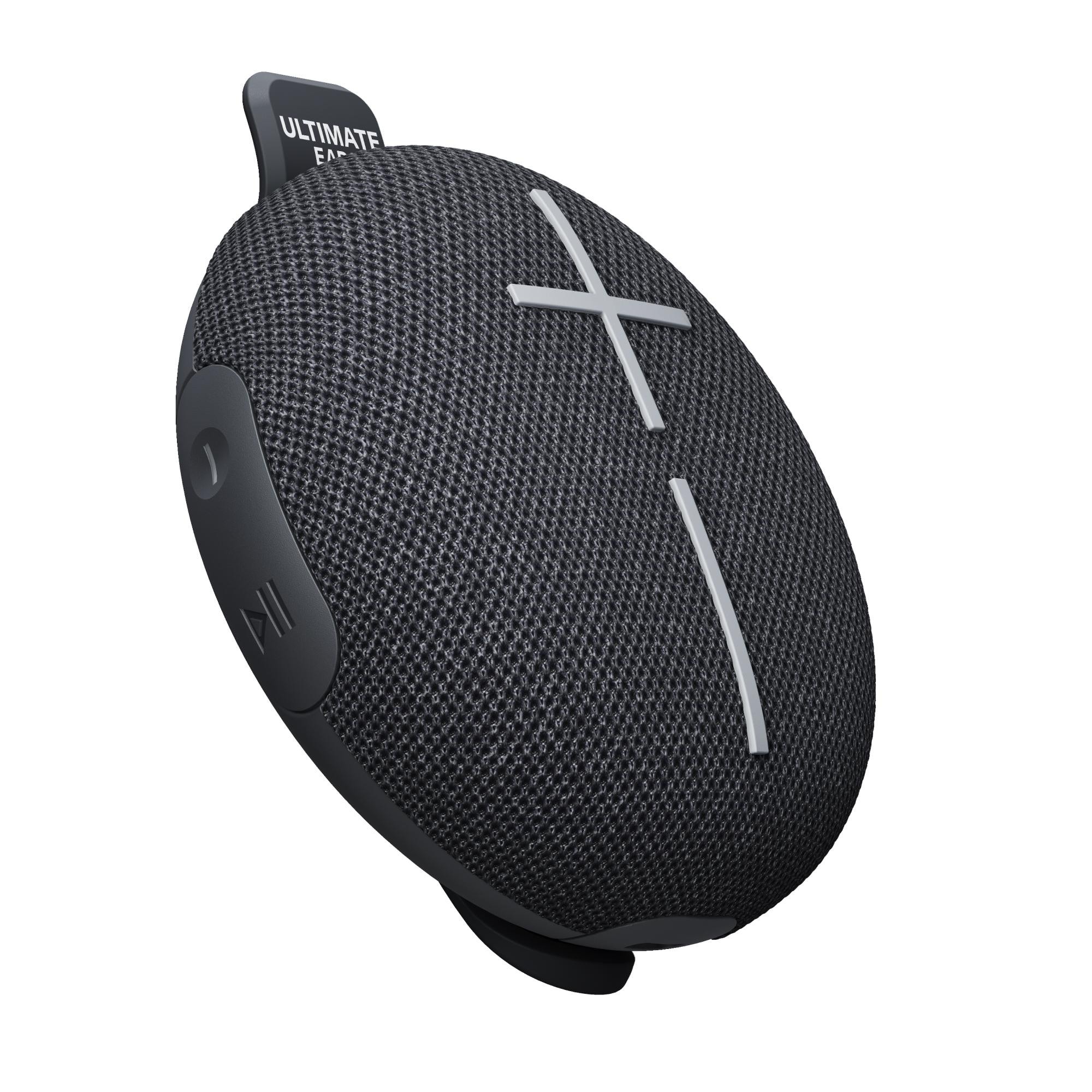 Ultimate Ears MINIROLL Schwarz, Mini Bluetooth Lautsprecher (A2DP), PartyUp Funktion, IP67- zertifizierte