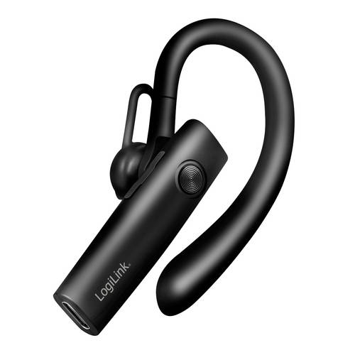 LogiLink BT0078 In Ear Headset Bluetooth Schwarz