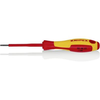 Knipex VDE VDE Schlitz-Schraubendreher Klingenbreite: 2.5 mm Klingenlänge: 75 mm DIN EN 60900