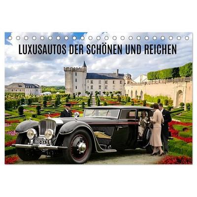 Luxusautos der Schönen und Reichen (Tischkalender 2027 DIN A5 quer), CALVENDO Monatskalender