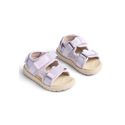 Trainingsschuh WHEAT "WHEAT Sandalen", Kinder, Gr. 30, lila (lila light petunias), Synthetik, Schuhe
