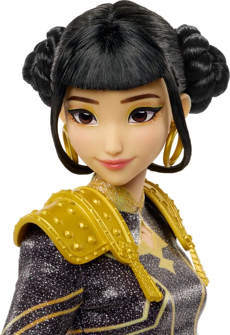 KPop Demon Hunters HUNTR/X Zoey Golden Singing Fashion Doll for Girls, 27.9 cm Tall, Mattel Brand