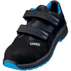 Uvex, Sicherheitsschuhe, Sandale 6936 schwarz/blau PU/PU (S1, 35)