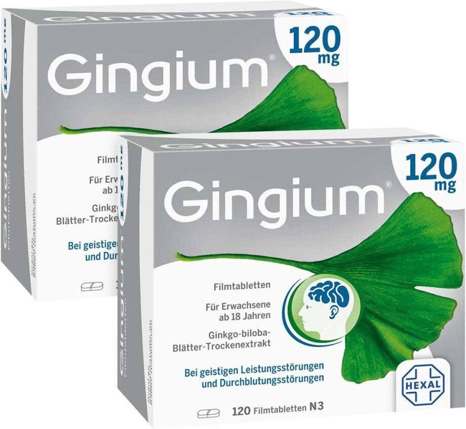 Gingium® 120 mg Filmtabletten 2x120stk