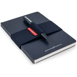 Pininfarina Stifthalter für Notizbuch, blau